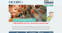 Desktop Screenshot of acairbooks.com