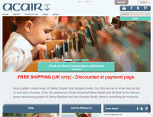 Tablet Screenshot of acairbooks.com